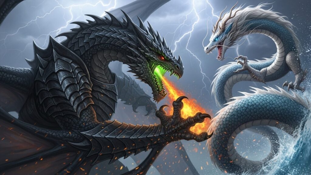 神話ドラゴン最強の定義:北欧vs日本
