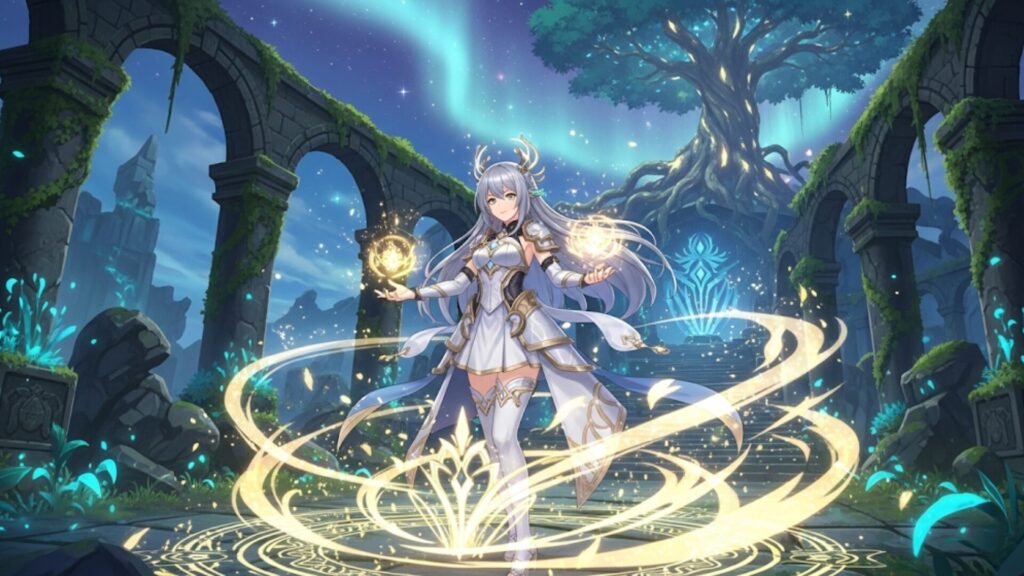 人気ゲームにおける女神のキャラクター
