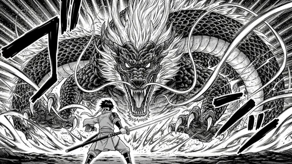 漫画で描かれるドラゴンの戦闘力