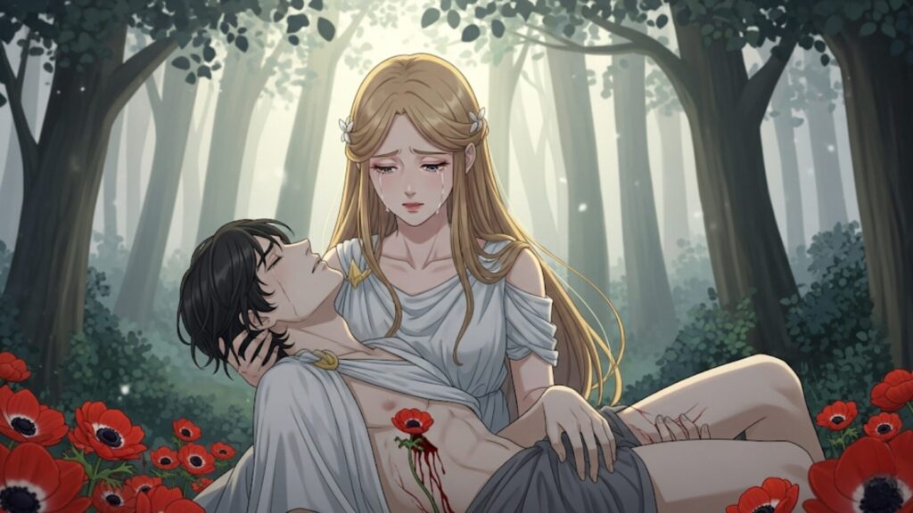 アフロディーテに愛された少年アドニスの物語