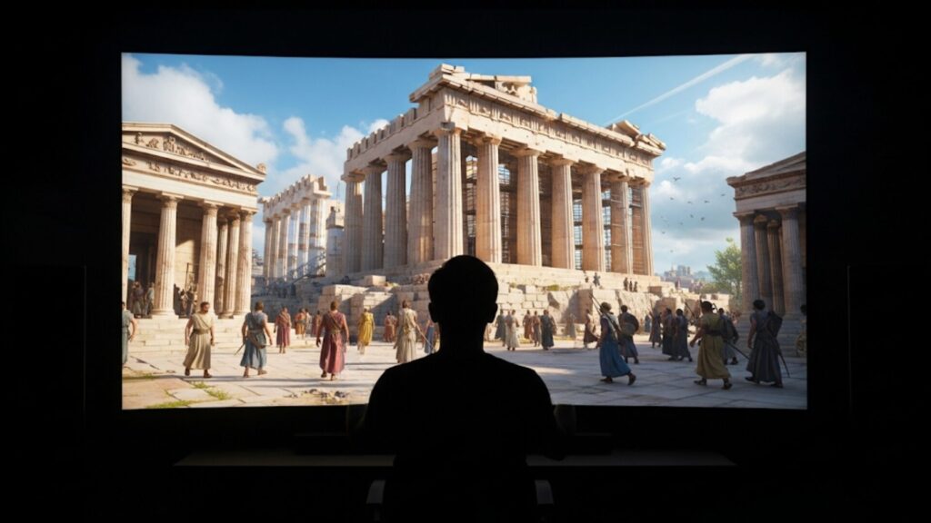 ゲームやアニメが再現する、超リアルな古代世界