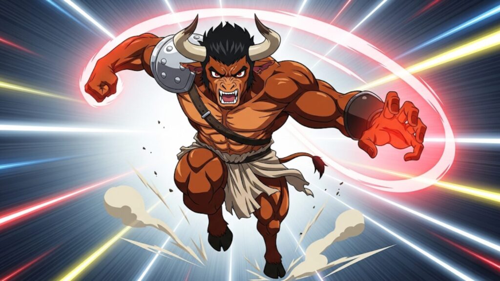 アニメで見るミノタウロスの表現