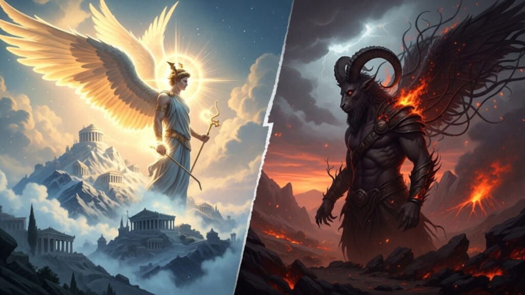 ギリシャ神話に天使はいる？悪魔や堕天使の驚きの正体を発掘
