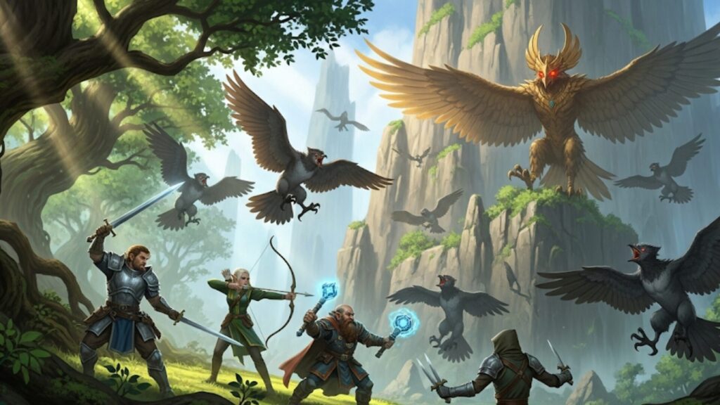 RPGにおける鳥型モンスターの系統