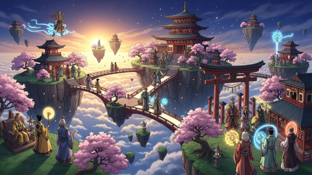 アニメで描かれる神話の世界観